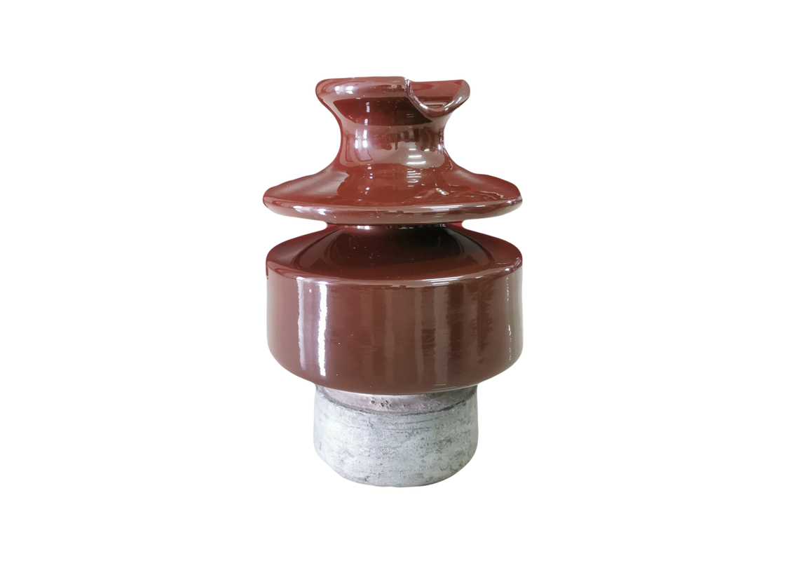 갈색인 컬러 24kV ANSI 56-2 핀 타입 애자